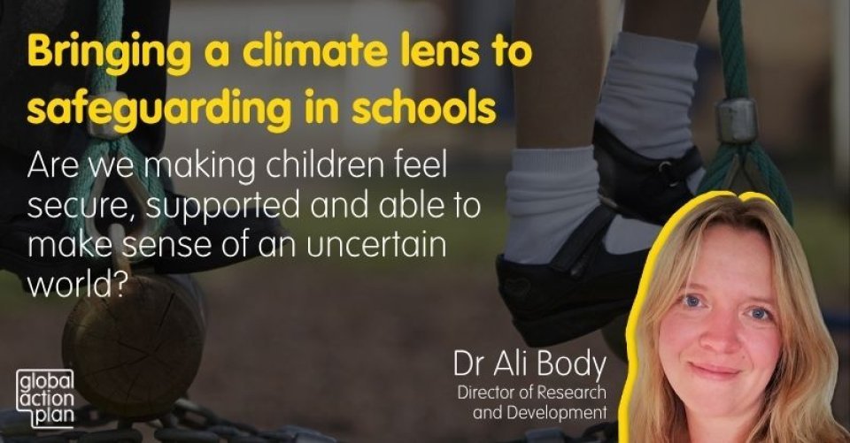 Bringing a climate lens to safeguarding in schools