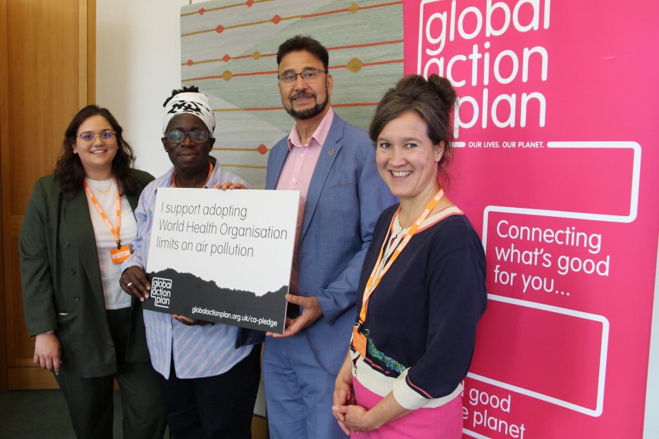 Global Action Plan mobilises MPs to invest in clean air