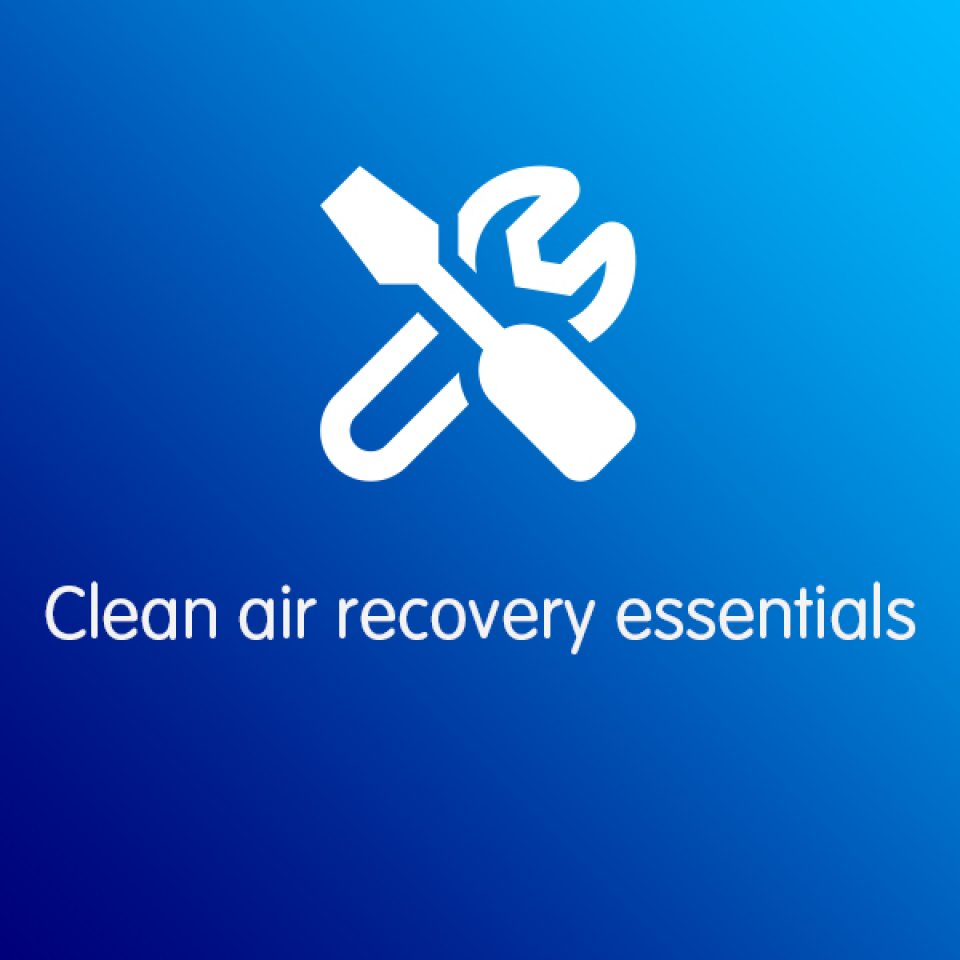Clean air recovery essentials